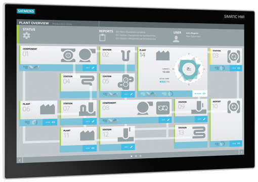 SIMATIC IPC IPC277E 19 touch support arm