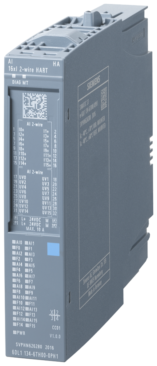 SIMATIC ET 200SP HA AI 16 x I 2wire mA HART