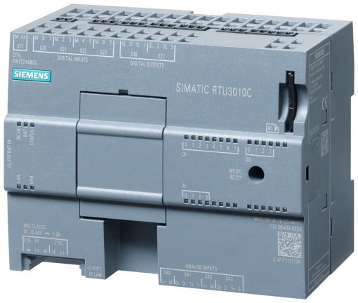 SIMATIC RTU3010C LowPower RTU Battery or solaroperatedext 108V288V DC