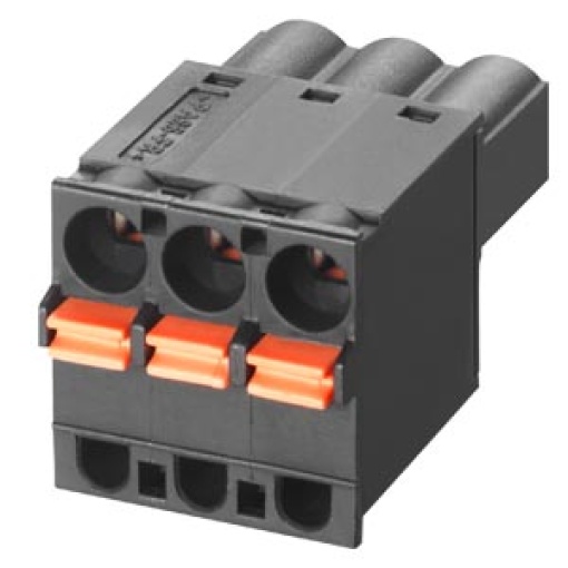 Pushin terminal block for SCALANCE XB000 3pin for power supply 24VACDC