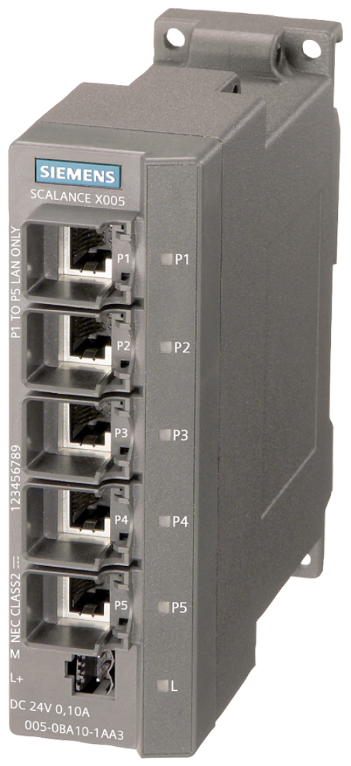 SCALANCE X005 unmanaged switch 5x RJ45
