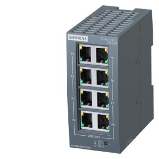 SCALANCE XB008 unmanaged switch 8x RJ45