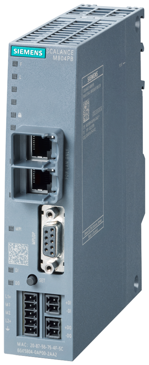 SCALANCE M804PB router Ethernet ltgt PROFIBUSMPI secure remote conn