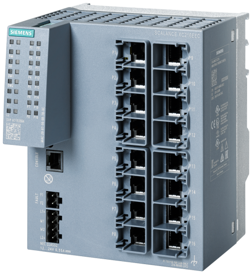 SCALANCE XC216EEC managed Layer 2 switch 16x RJ45
