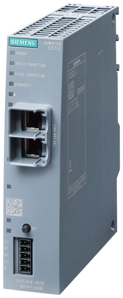 Cloud Connect 7 CC712 IoT Gateway connect S7Modbus devices to Cloud Services