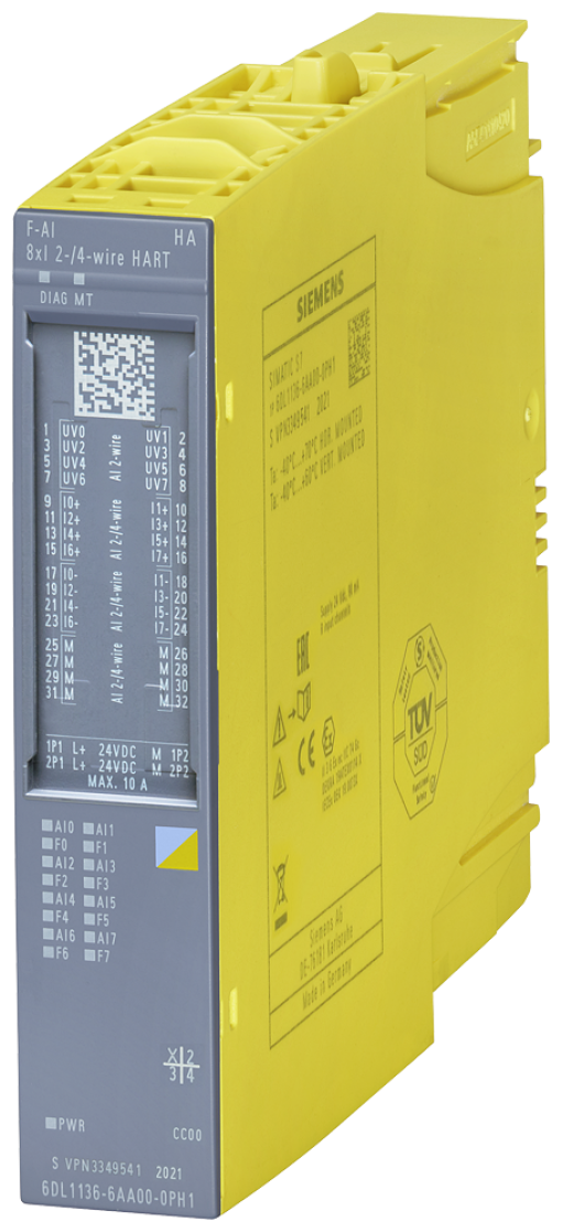 SIMATIC ET 200SP HA FAI 8xI 24wire HART HA