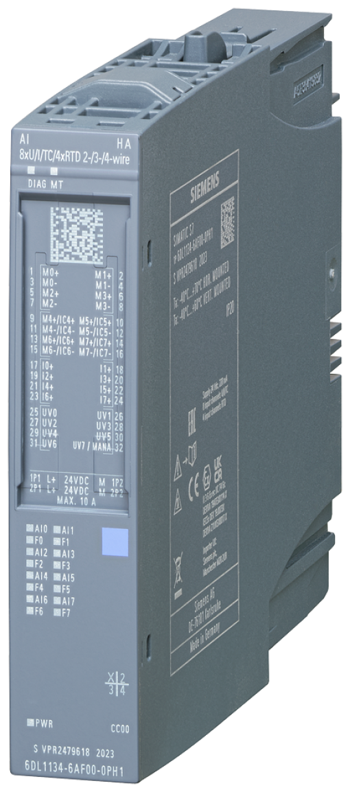 SIMATIC ET 200SP HA AI 8xUITC4xRTD 234wire HA