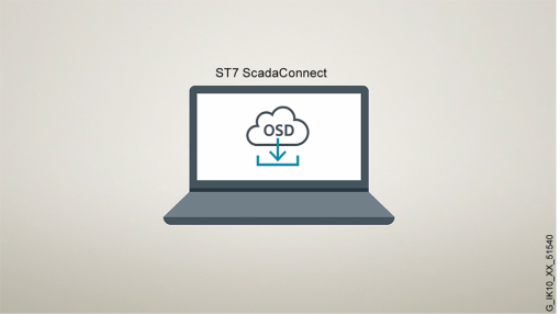 ST7 ScadaConnect 25 quantity license for connection of 25 RTUs with SINAUT ST