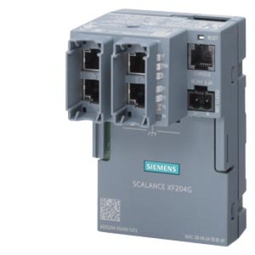 SCALANCE XF204G manageable Layer 2 IE switch 4x101001000 Mbps RJ45