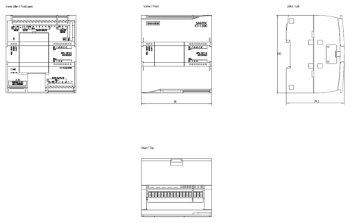 SIMATIC S71200 CPU 1211C DCDCDC 6DI4DQ2AI