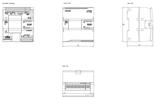 SIMATIC S71200 CPU 1212C DCDCrelay 8DI6DQ2AI