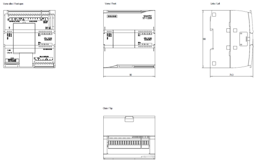 SIMATIC S71200 CPU 1212C ACDCrelay 8DI6DQ2AI