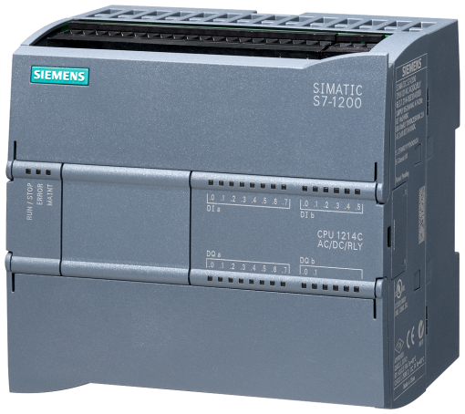 SIMATIC S71200 CPU 1214C ACDCrelay 14DI  10DQ  2AI