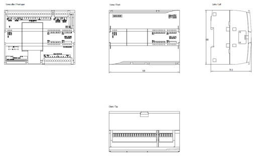 SIMATIC S71200 CPU 1215C DCDCrelay 14DI  10DQ  2AI  2AQ