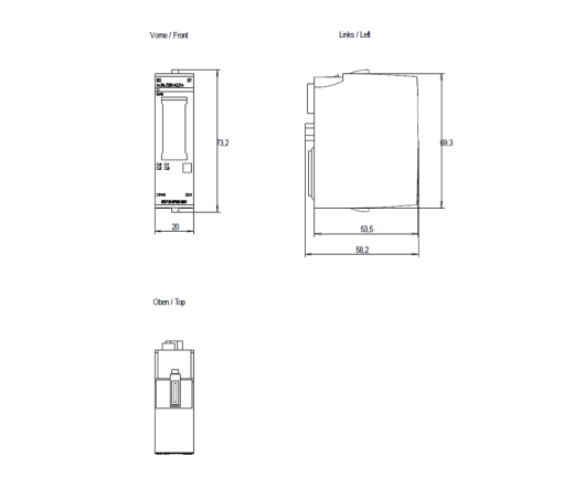 SIMATIC ET 200SP DQ 4x24  230 V AC2 A ST