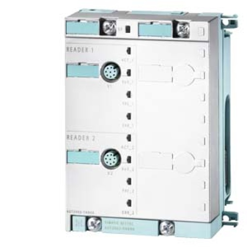 RFID connection block for RF170C connection of 2 readers using M12 RS422RS232