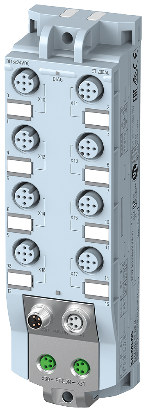 SIMATIC ET 200AL DI 16x24VDC 8x M12