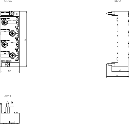 SIMATIC ET 200pro CM IOLINK 4x M12P