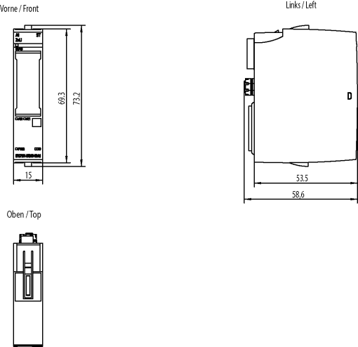 SIMATIC ET 200SP AI 2xU ST