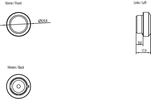 SIMATIC HMI Indicator light for Extension Unit