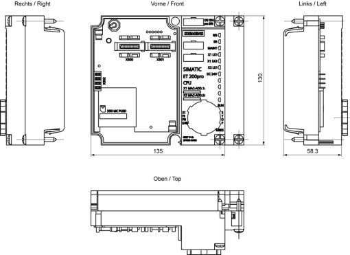 SIMATIC ET 200pro CPU 1516pro2 PN