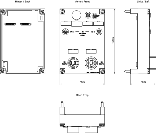 SIMATIC ET 200pro CM CPU 2 PN M12 78
