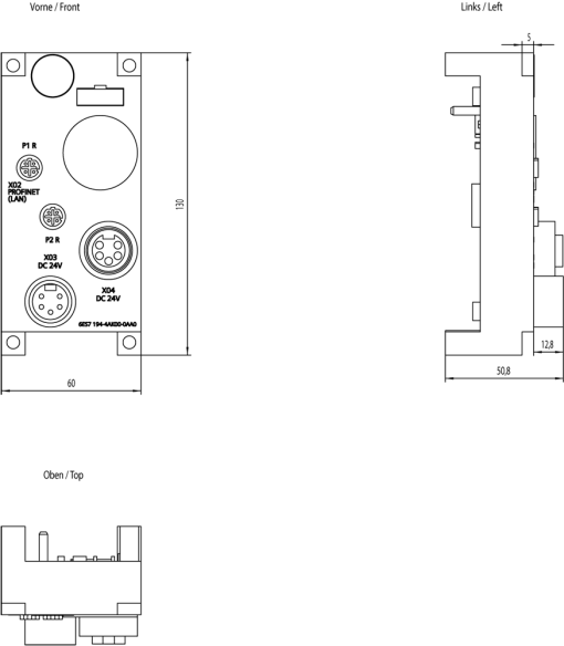 SIMATIC ET 200pro CM IM PN M12 78 S