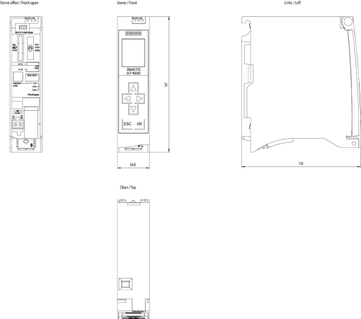 SIMATIC S71500 CPU 1511TF1 PN
