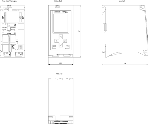 SIMATIC S71500 CPU 1515TF2 PN