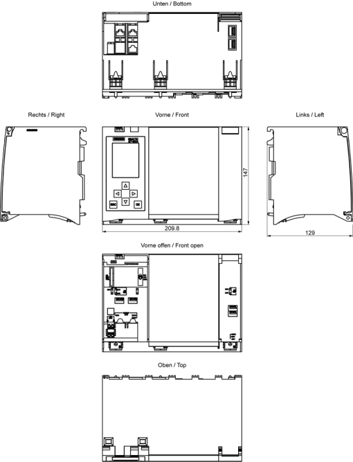 SIMATIC S71500 CPU 1517H3 PN