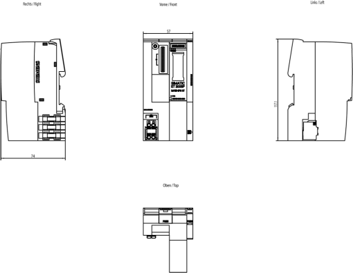 SIMATIC ET 200SP IM 1556 PN ST With server module