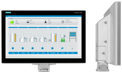 SIMATIC HMI TP1200 Comfort PRO Prepared for pedestal and extension components
