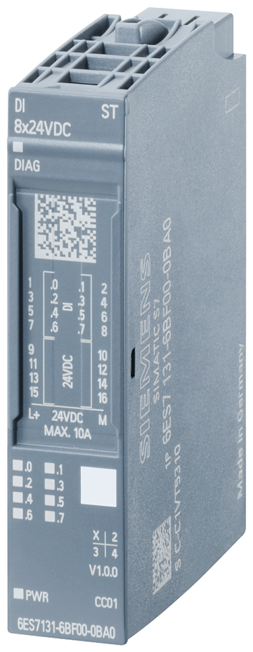 SIMATIC ET 200SP DI 8x24VDC ST PU 10