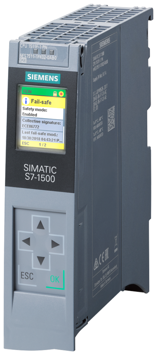 SIMATIC S71500 CPU 1511F1 PN