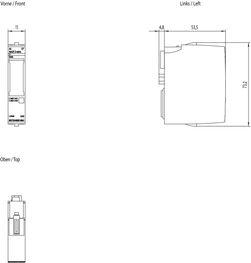 SIMATIC ET 200SP AI 4x UI 2wire