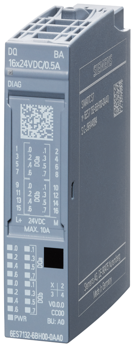 SIMATIC ET 200SP DQ 16x24VDC05A BA