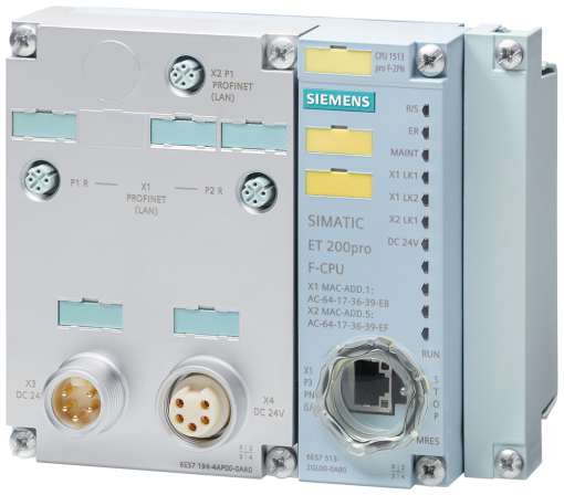 SIMATIC ET 200pro CPU 1513pro F2 PN