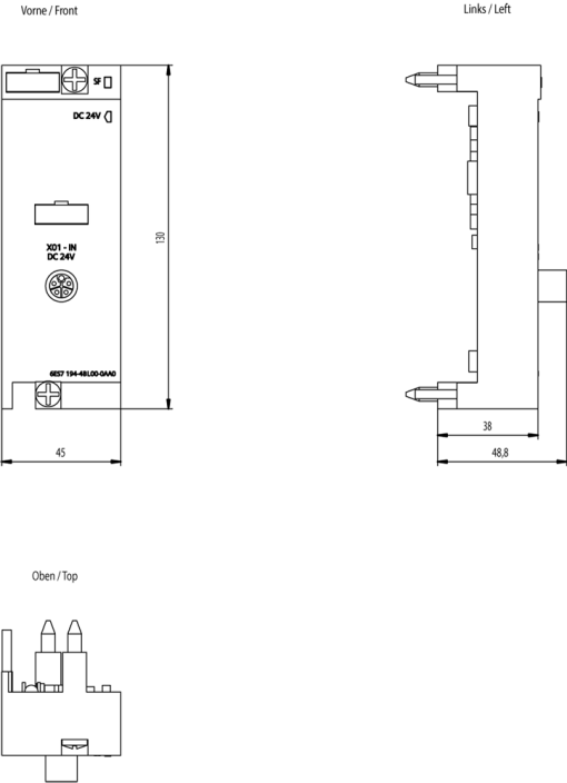 SIMATIC ET 200pro CM PME M12L
