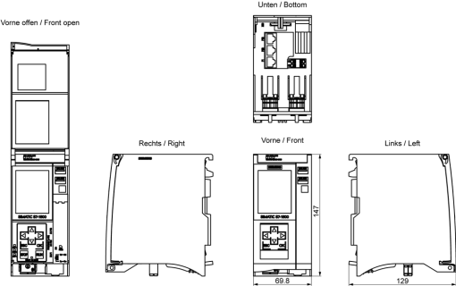 SIMATIC S71500 CPU 15152 PN