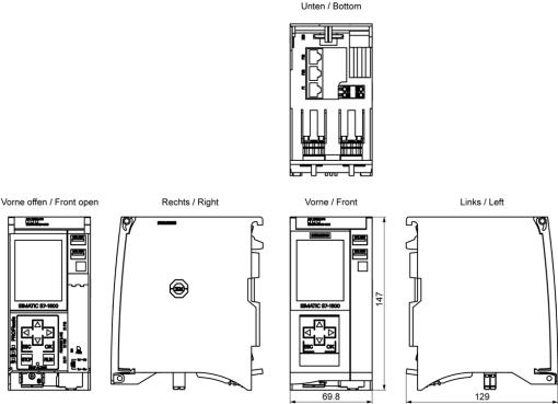 SIMATIC S71500 CPU 1515TF2 PN