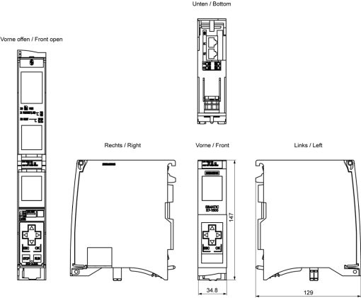 SIMATIC S71500 CPU 15111 PN
