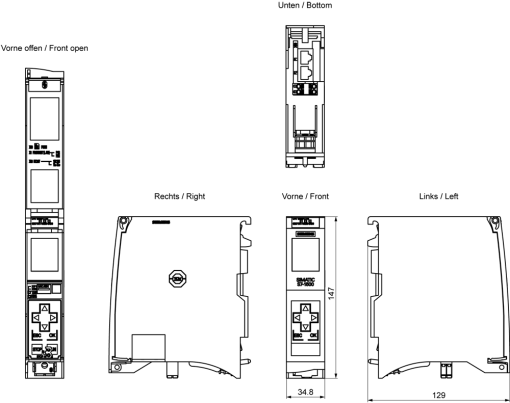 SIMATIC S71500 CPU 1511TF1 PN