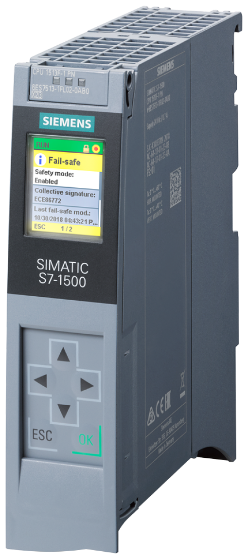 SIMATIC S71500 CPU 1513F1 PN