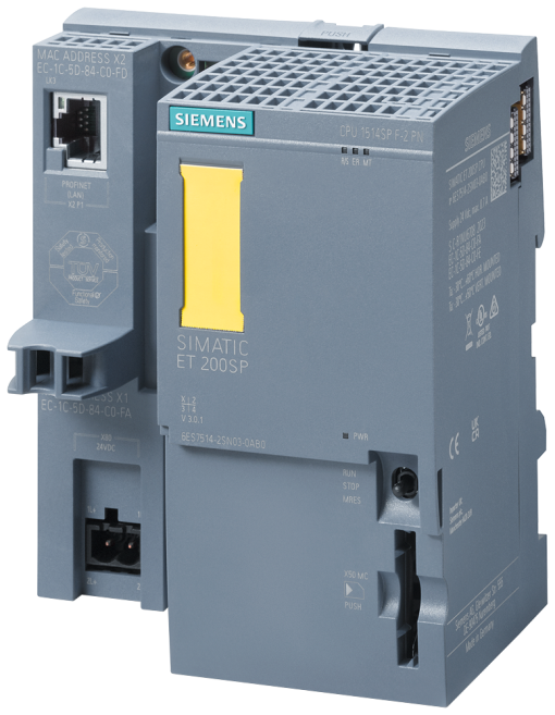 SIMATIC ET 200SP CPU 1514SP F2 PN