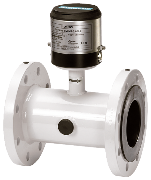SITRANS FM MAG 8000 CT Batteryoperated electromagnetic flowmeter flanged c