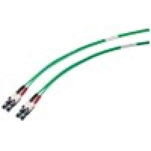 Fiber optic singlemode cord LCLC 9125 2x 2 LC duplex plugs 1 m