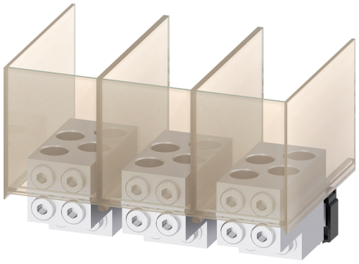 circular conduc terminal TC62 4 x 10500 kcmil Cu for 4 cables 3 units ac