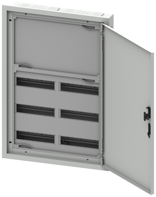 ALPHA 160 DIN wallmounted distribution board flushmounting partially equi