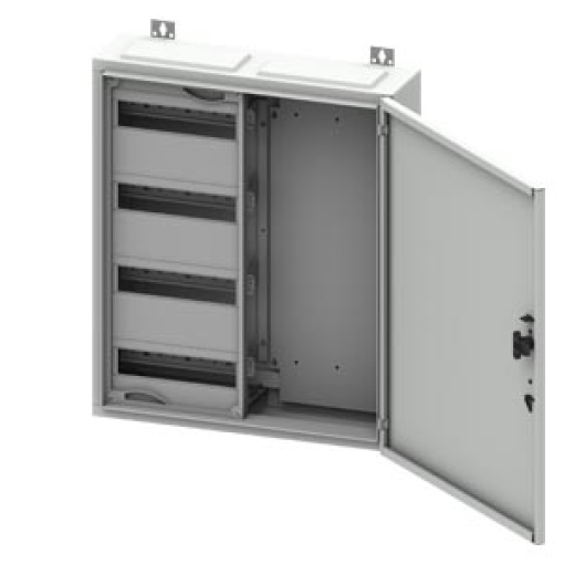 ALPHA 160 DIN wallmounted distribution board surfacemounting with multimed