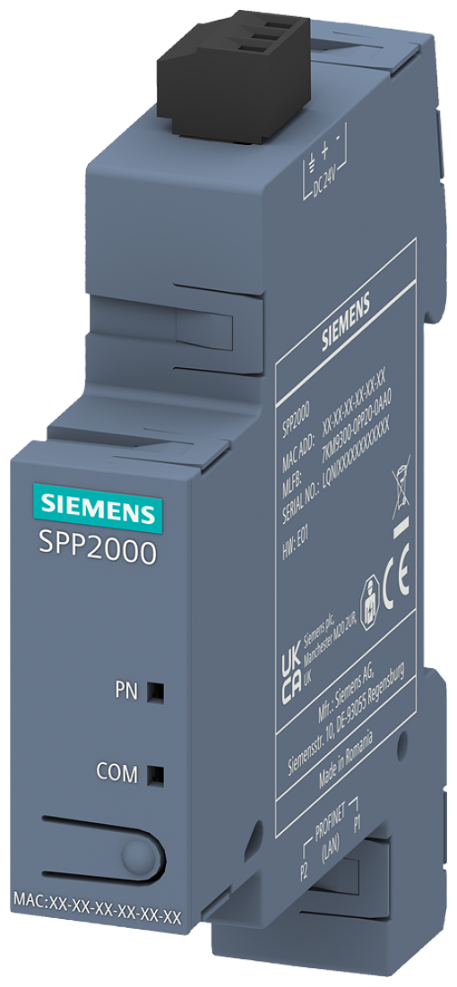 SENTRON PROFINET Proxy SPP connects Modbus TCP able SENTRON devices to PROF
